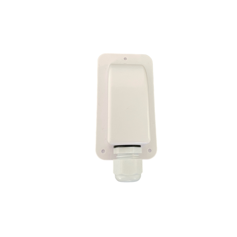 Antarion Kabeldurchführung für Solarmodule, weiß